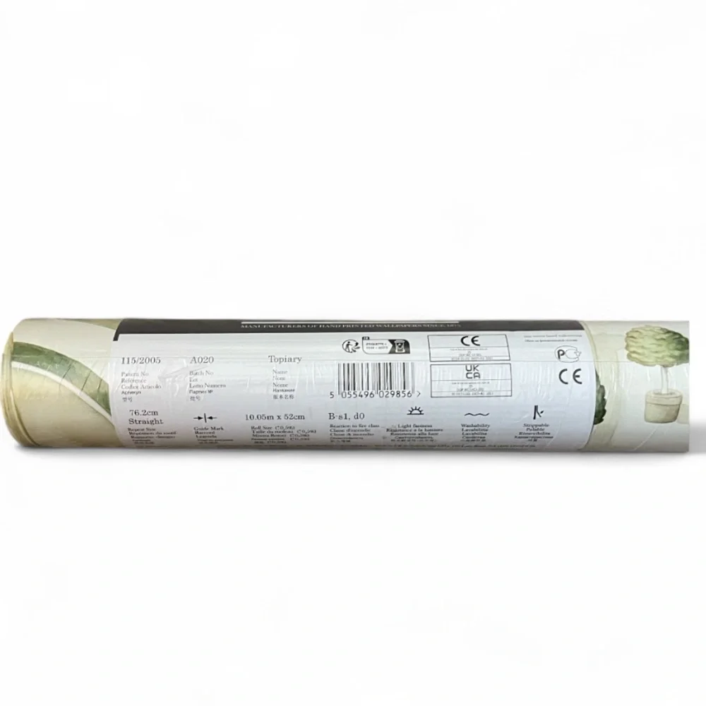 Cole and Son Topiary Leaf Green Wallpaper 1 double roll sealed